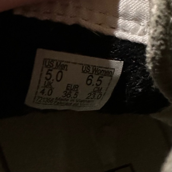 Vans Sk8 Hi Tapered Platform Floral Embroidered Green Suede Shoes - Picture 5 of 6